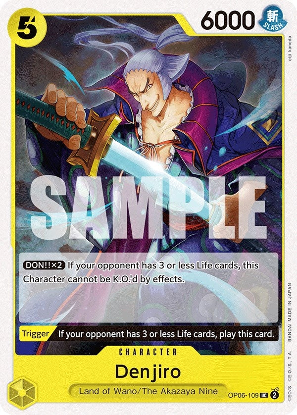 Image for Denjiro (OP06-109) (OP06) - One Piece Card Game