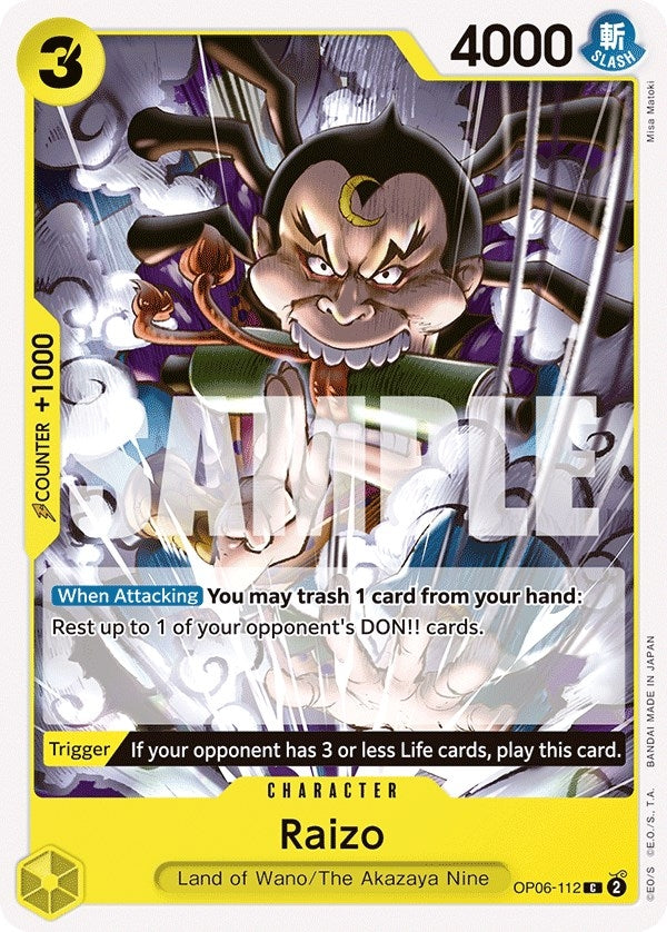 Raizo (OP06-112) (OP06)