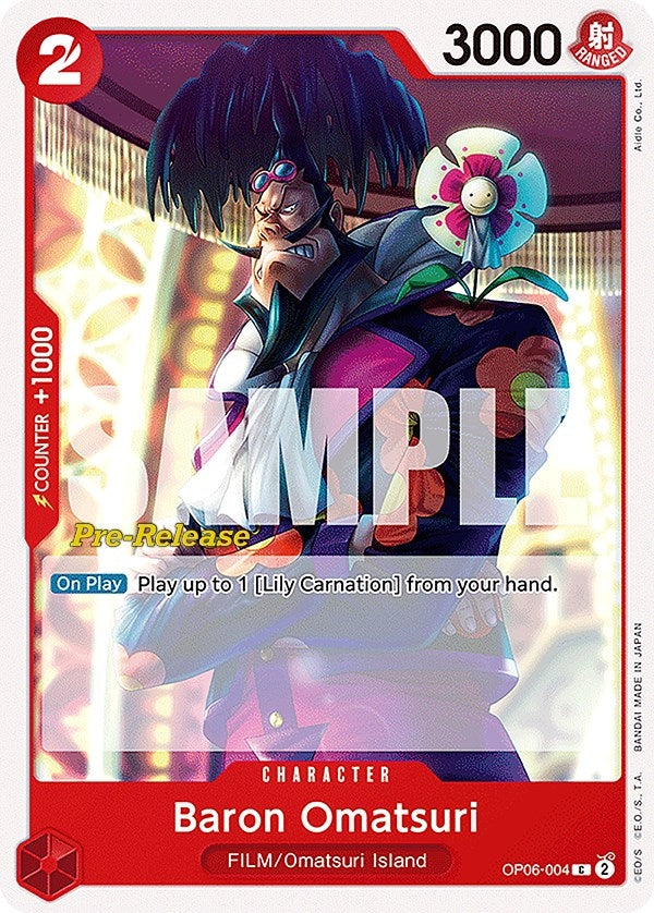 Baron Omatsuri (OP06-004) (OP06 PRE)