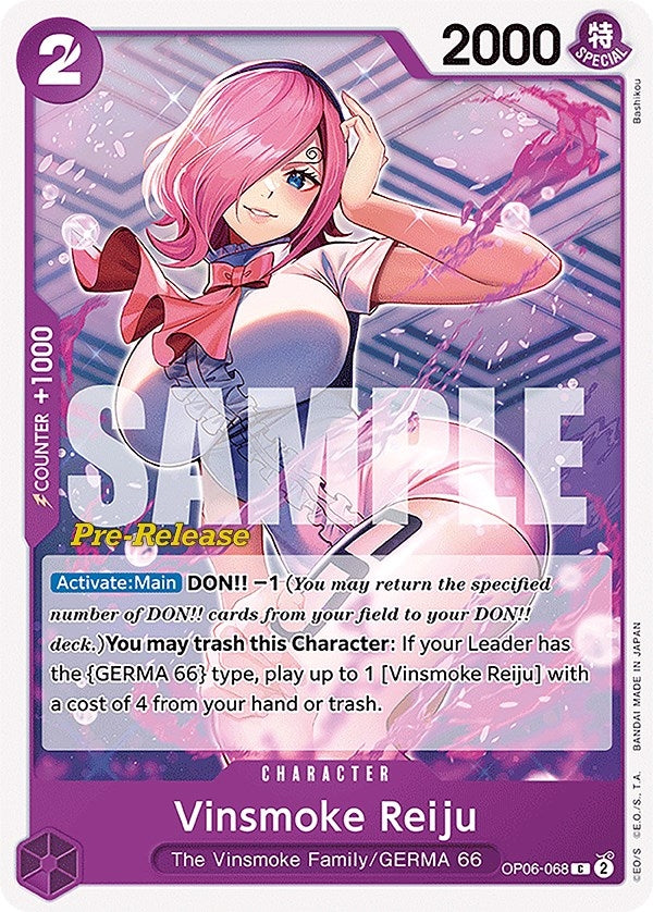 Vinsmoke Reiju (068) (OP06-068) (OP06 PRE)