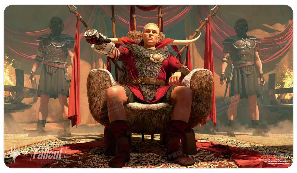 Fallout Caesar, Legion's Emperor Standard Gaming Playmat for Magic: The Gathering - Ultra Pro Playmats