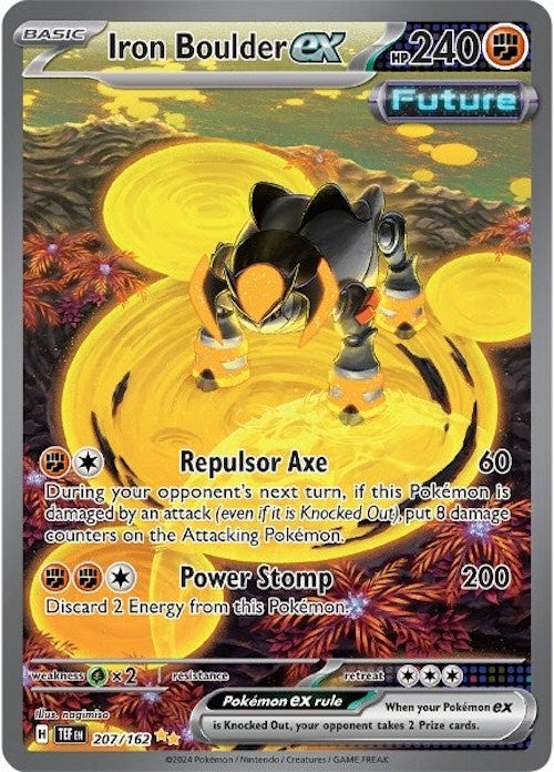 Iron Boulder ex (207/162) (TEF)