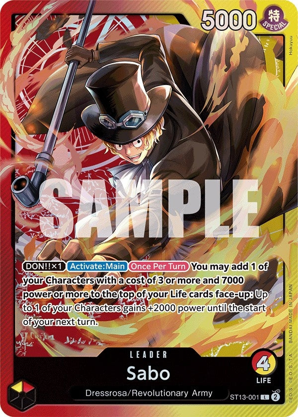 Sabo (001) (ST13-001) (ST-13)