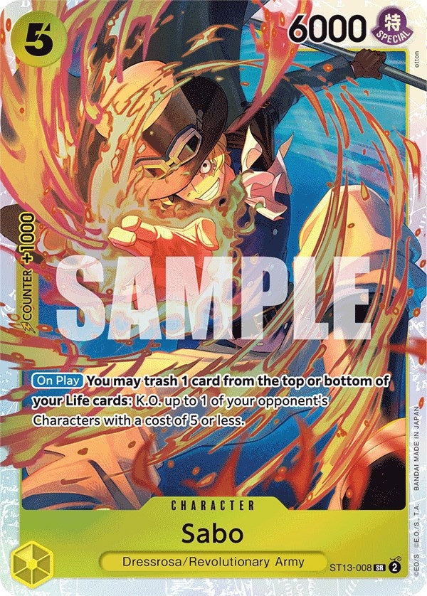 Sabo (008) (ST13-008) (ST-13)