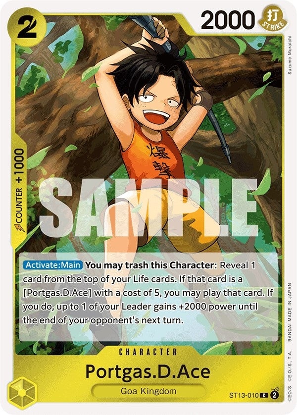 Portgas.D.Ace (010) (ST13-010) (ST-13)