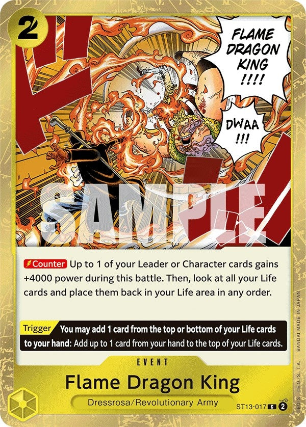 Flame Dragon King (ST13-017) (ST-13)