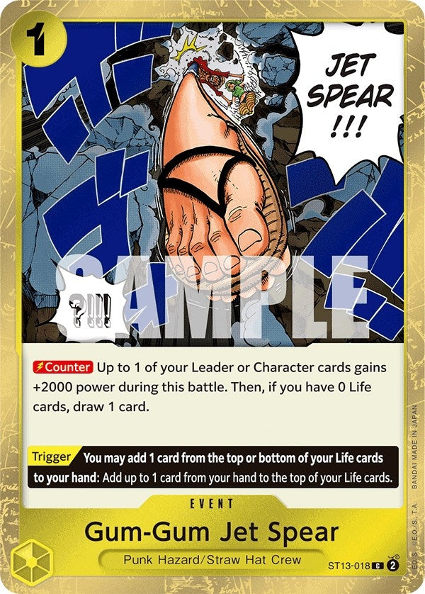 Gum-Gum Jet Spear (ST13-018) (ST-13)