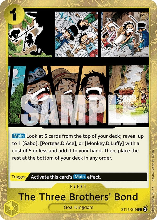 The Three Brothers' Bond (ST13-019) (ST-13)