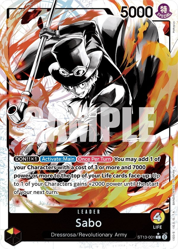 Sabo (001) (Parallel) (ST13-001) (ST-13)