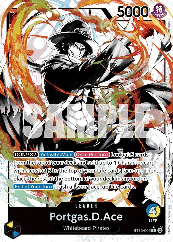 Portgas.D.Ace (002) (Parallel) (ST13-002) (ST-13)