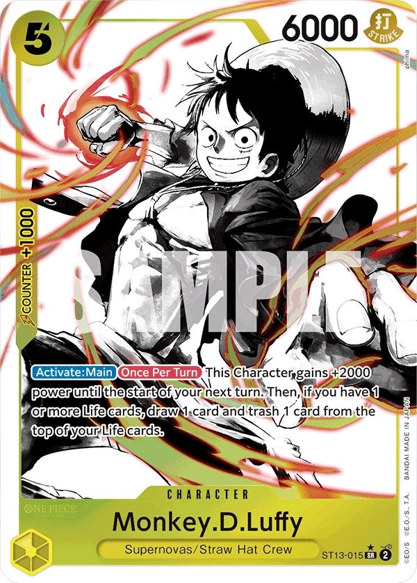Monkey.D.Luffy (015) (Parallel) (ST13-015) (ST-13)