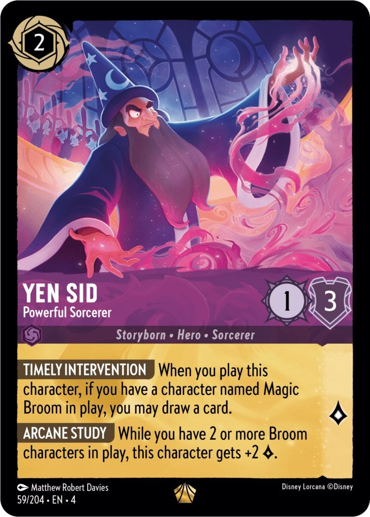 Yen Sid - Powerful Sorcerer (59/204) (4)