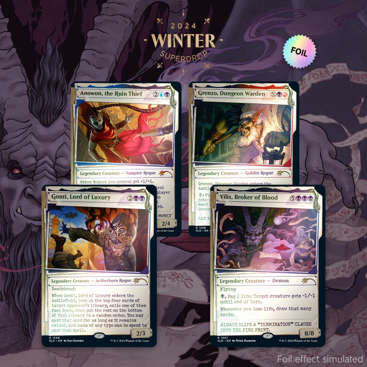 Secret Lair Drop: Showcase: Murders at Karlov Manor - Rainbow Foil Edition
