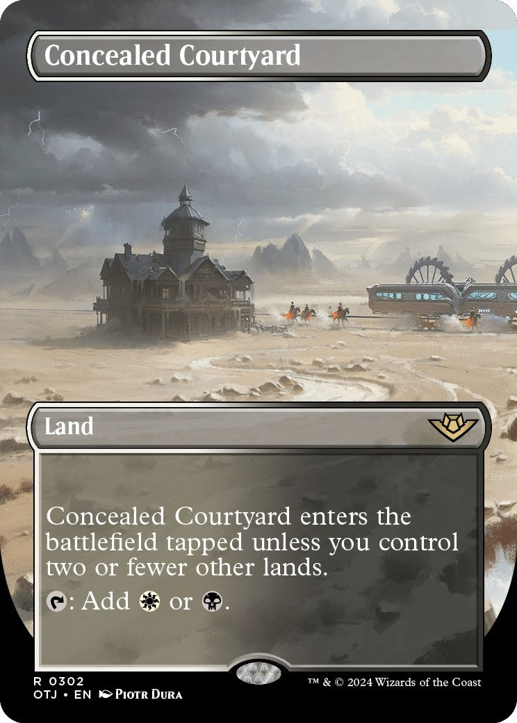 Concealed Courtyard (Borderless) (302) (OTJ)