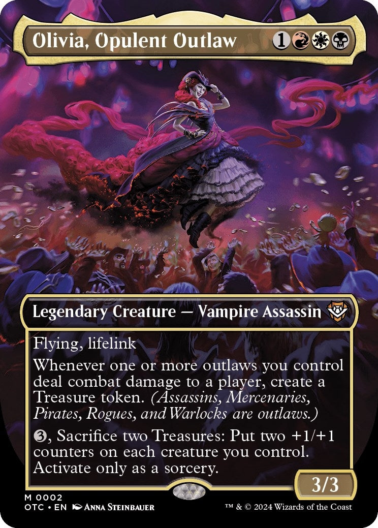 Olivia, Opulent Outlaw (Borderless) (2) (OTC)