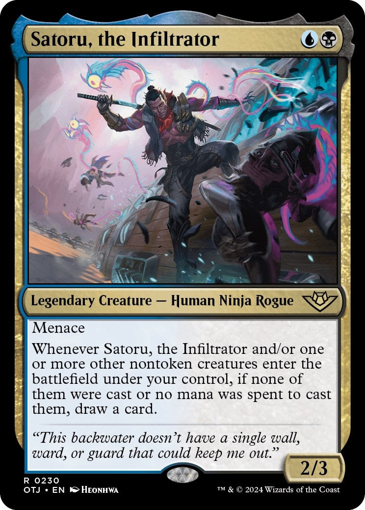 Satoru, the Infiltrator (230) (OTJ)