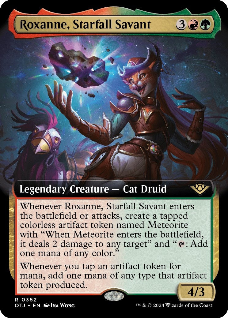 Roxanne, Starfall Savant (Extended Art) (362) (OTJ)