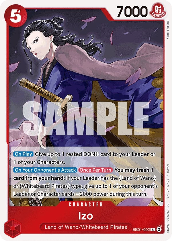 Image for Izo (EB01-002) (EB-01) - One Piece Card Game