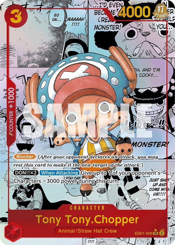 Tony Tony.Chopper (Alternate Art) (Manga) (EB01-006) (EB-01)
