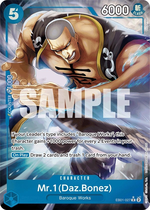 Mr. 1 (Daz.Bonez) (Alternate Art) (EB01-027) (EB-01)