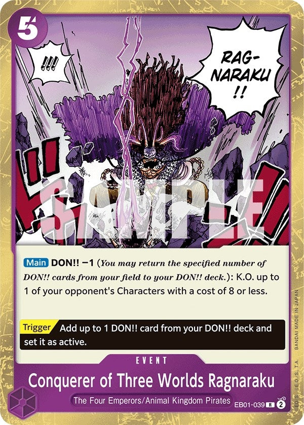 Conquerer of Three Worlds Ragnaraku (EB01-039) (EB-01)