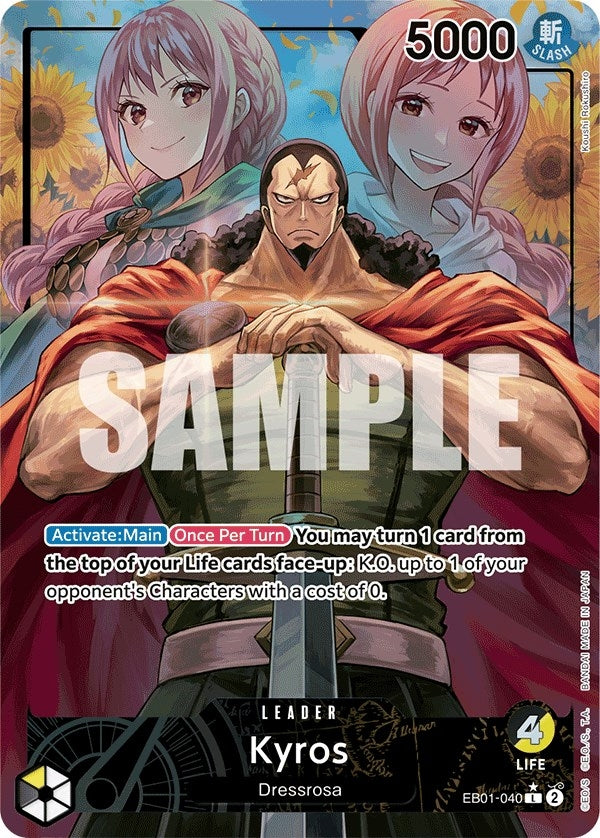 Kyros (Alternate Art) (EB01-040) (EB-01)