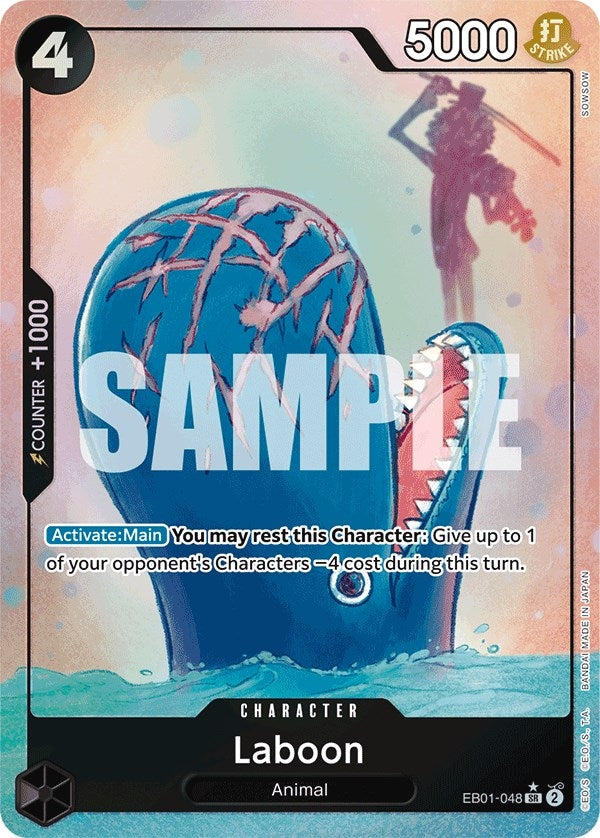 Image for Laboon (048) (Alternate Art) (EB01-048) (EB-01) - One Piece Card Game