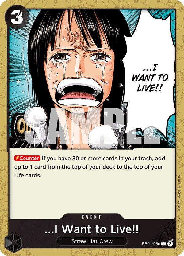 ...I Want to Live!! (EB01-050) (EB-01)