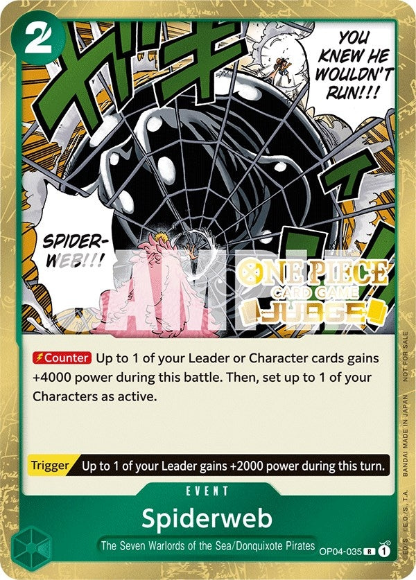 Spiderweb (Judge Pack Vol. 3) (OP04-035) (OP-PR)