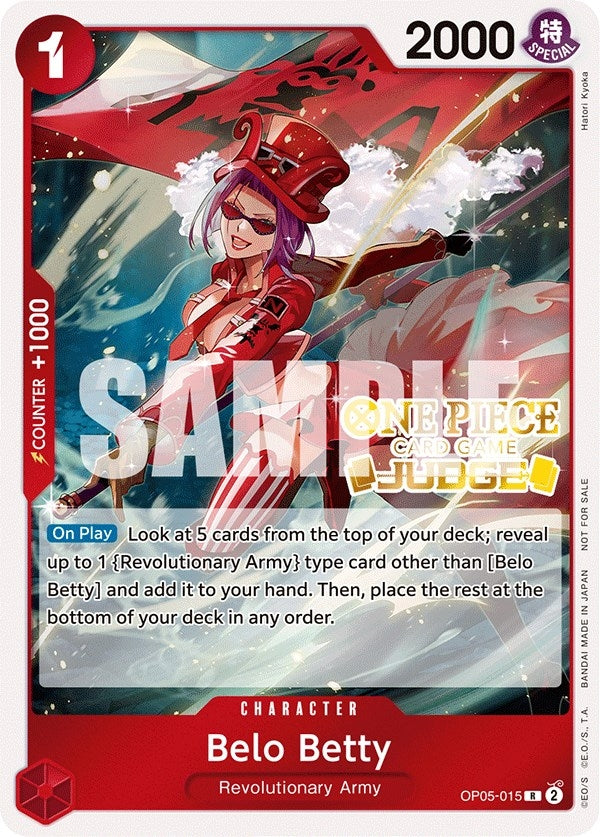 Belo Betty (Judge Pack Vol. 3) (OP05-015) (OP-PR)
