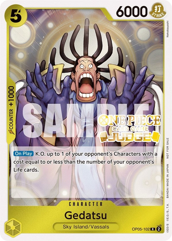 Image for Gedatsu (Judge Pack Vol. 3) (OP05-102) (OP-PR) - One Piece Card Game
