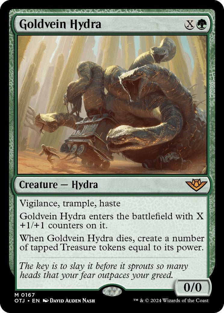 Goldvein Hydra (167) (OTJ)