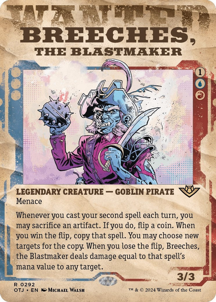 Breeches, the Blastmaker (Showcase) (292) (OTJ)