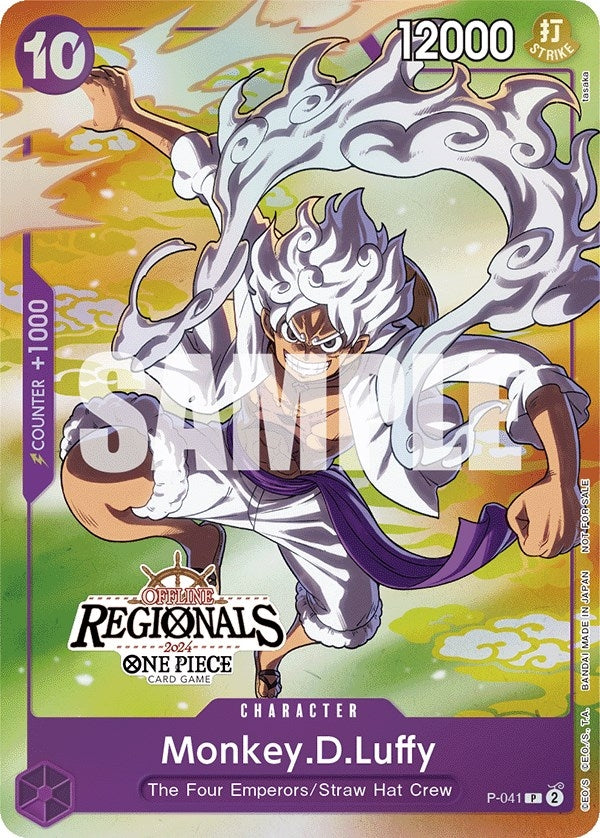 Monkey.D.Luffy (041) (Offline Regional 2024 Vol. 2) [Participant] (P-041) (OP-PR)