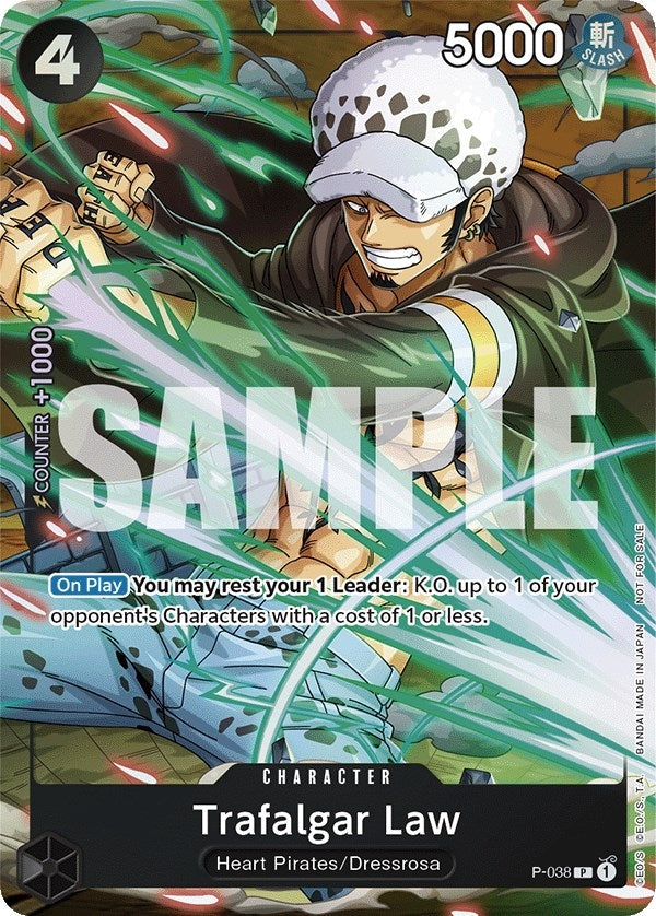 Trafalgar Law (Event Pack Vol. 4) (P-038) (OP-PR)