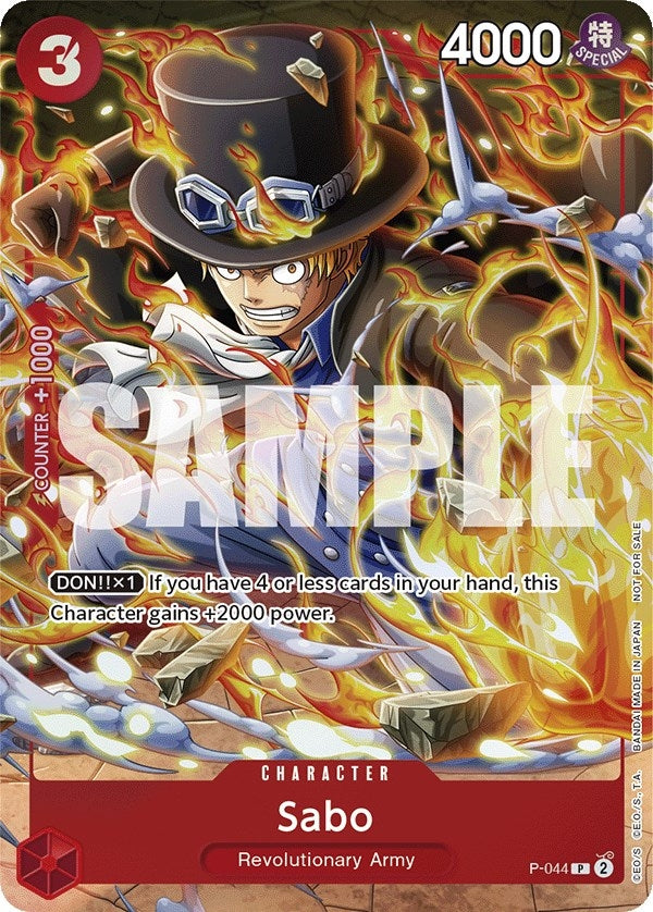 Sabo (Event Pack Vol. 4) (P-044) (OP-PR)