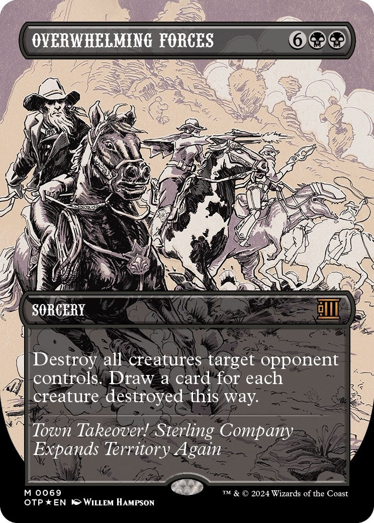 Overwhelming Forces (Textured Foil) (69) (OTP)