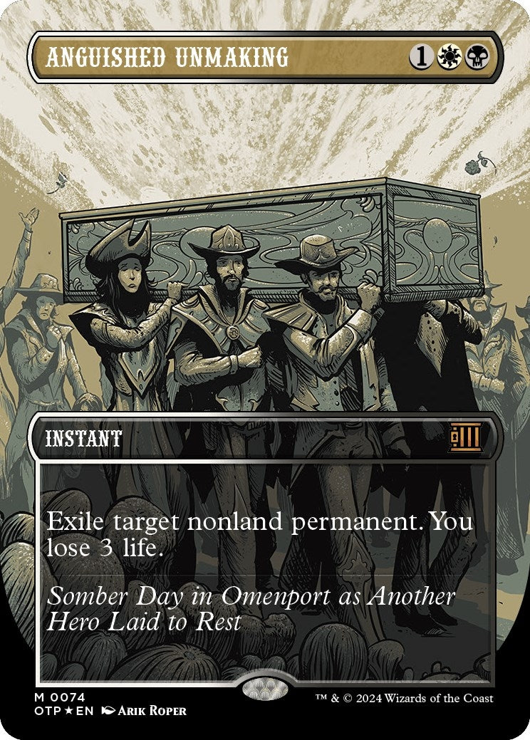 Anguished Unmaking (Textured Foil) (74) (OTP)