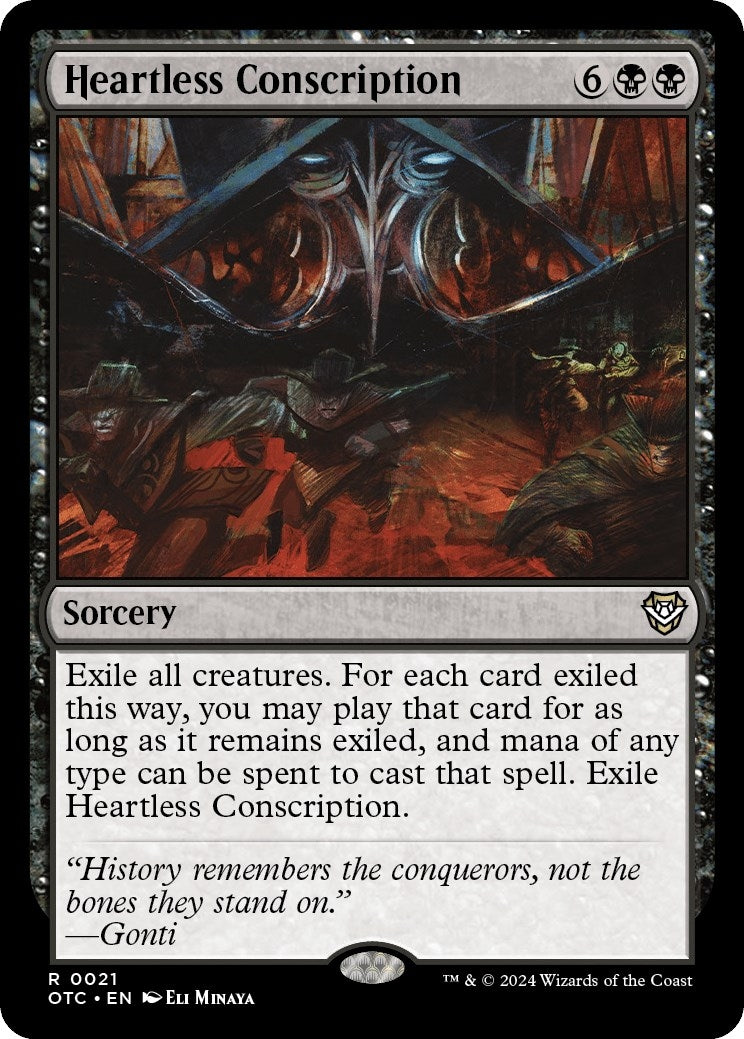 Heartless Conscription (21) (OTC)