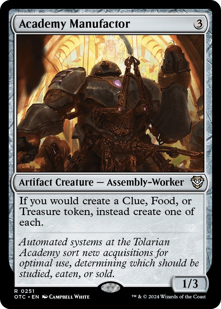 Academy Manufactor (251) (OTC)