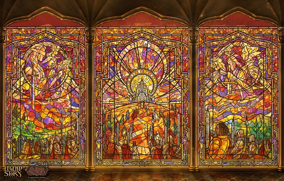 Armory Kit Playmat - Stained Glass