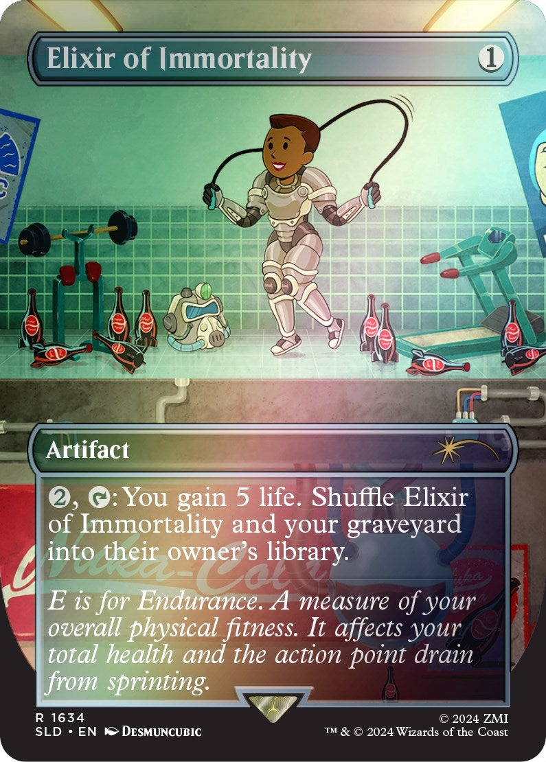 Elixir of Immortality (Rainbow Foil) (1634) (SLD)
