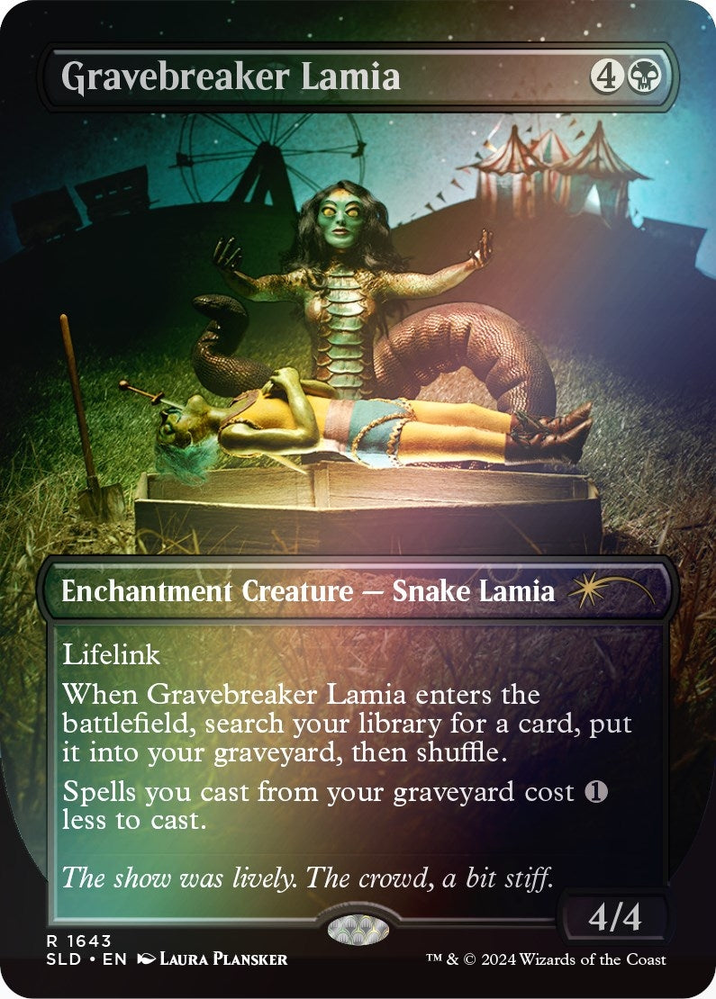 Gravebreaker Lamia (Rainbow Foil) (1643) (SLD)