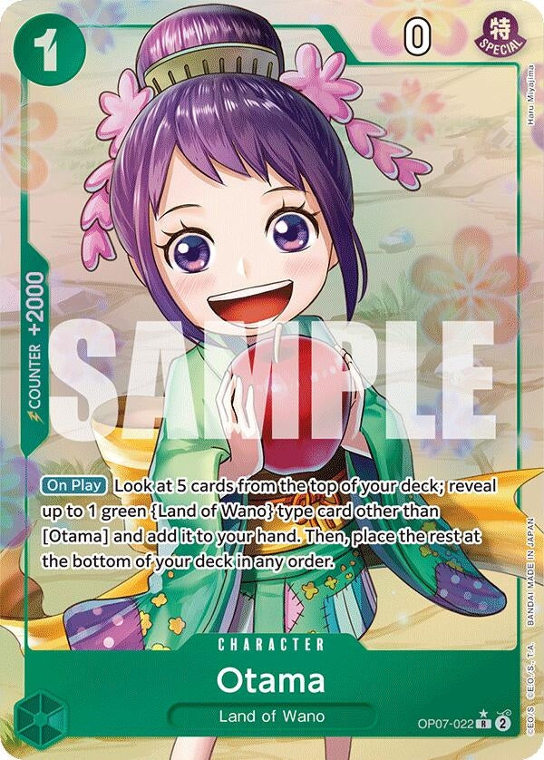 Image for Otama (Parallel) (OP07-022) (OP07) - One Piece Card Game