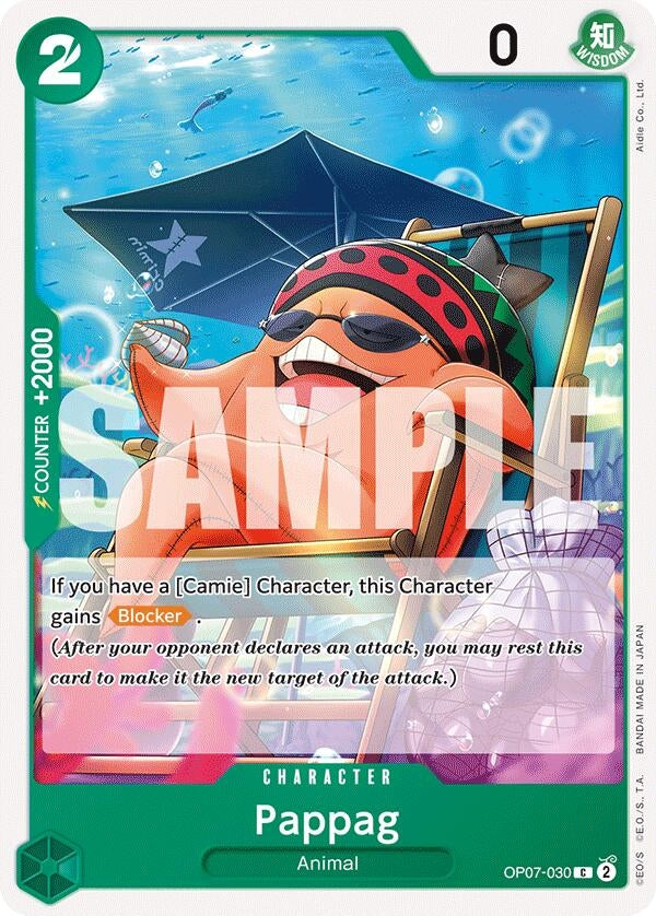 Image for Pappag (OP07-030) (OP07) - One Piece Card Game