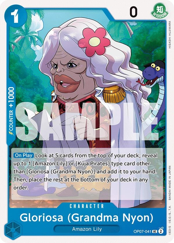 Gloriosa (Grandma Nyon) (OP07-041) (OP07)