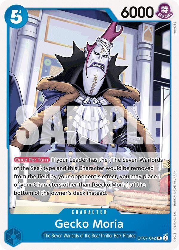 Gecko Moria (042) (OP07-042) (OP07)