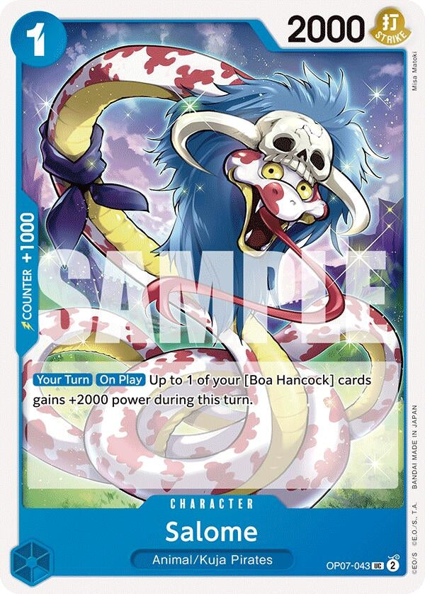 Image for Salome (OP07-043) (OP07) - One Piece Card Game