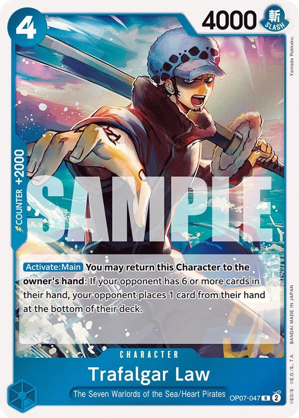 Image for Trafalgar Law (047) (OP07-047) (OP07) - One Piece Card Game