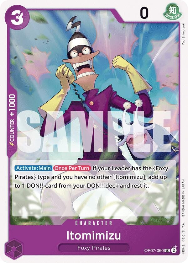 Image for Itomimizu (OP07-060) (OP07) - One Piece Card Game